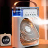 Portable fan air conditioners